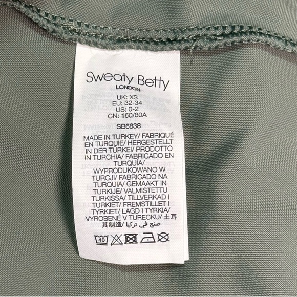 Sweaty Betty Green Explorer Zip Jacket size XS - Picture 11 of 12